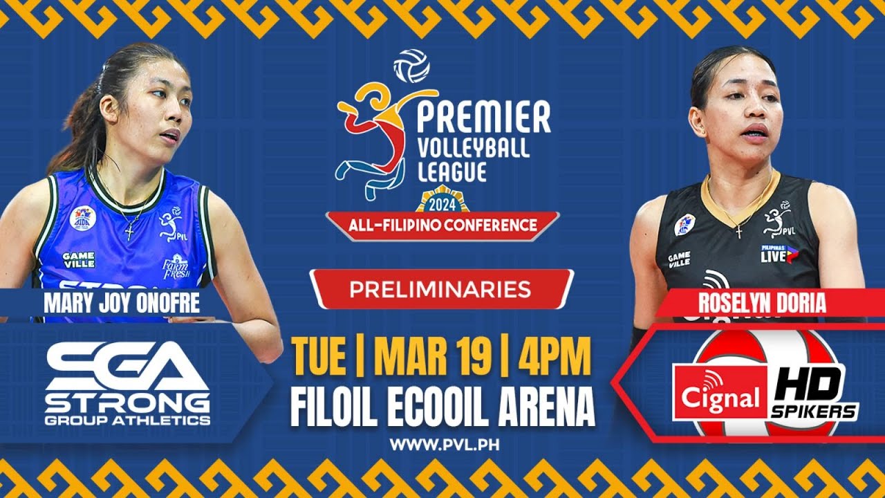STRONG GROUP vs. CIGNAL - Full Match | Preliminaries | 2024 PVL All-Filipino Conference background