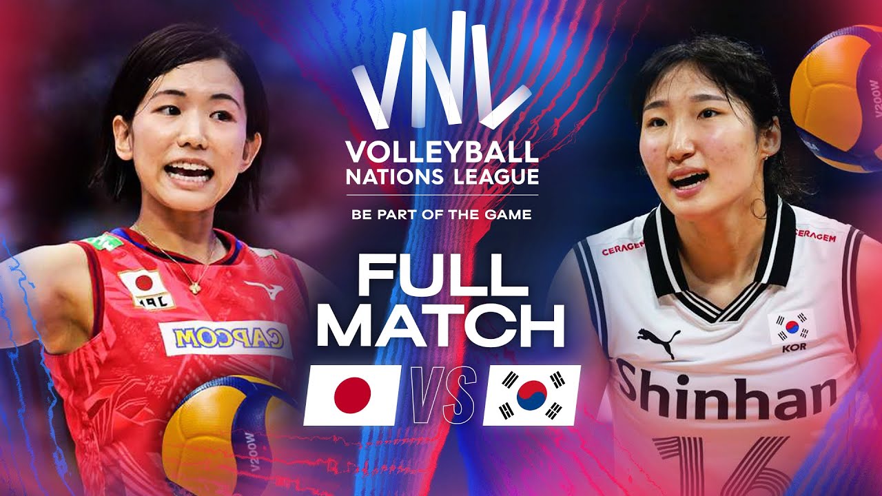 Japan ЁЯЗпЁЯЗ╡ vs. Korea ЁЯЗ░ЁЯЗ╖ - VNL 2024 | Full Match - Week 3 background