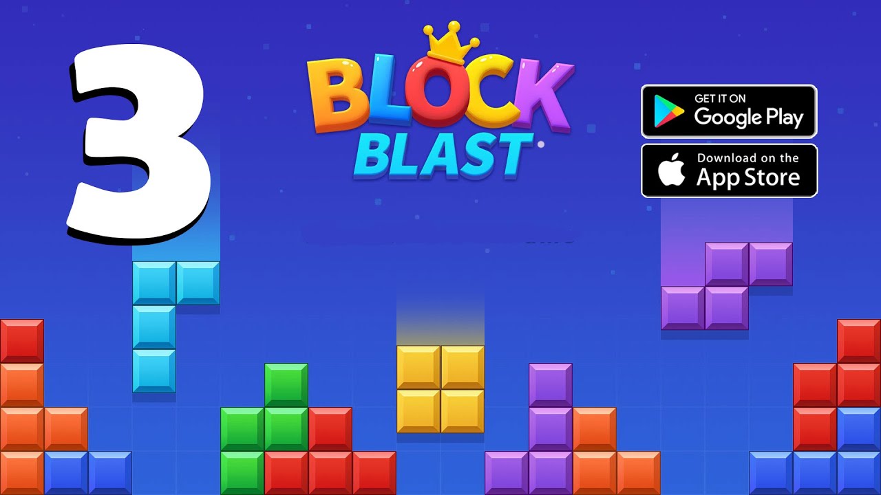 Block Blast Adventure Level 3 | Mobile Gameplay (Android, iOS) background