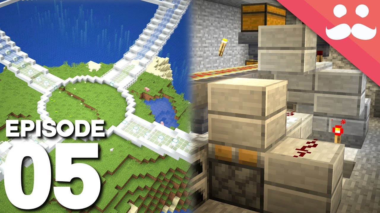 Hermitcraft 6: Episode 5 - Base Plans, TAG and Redstone! backdrop