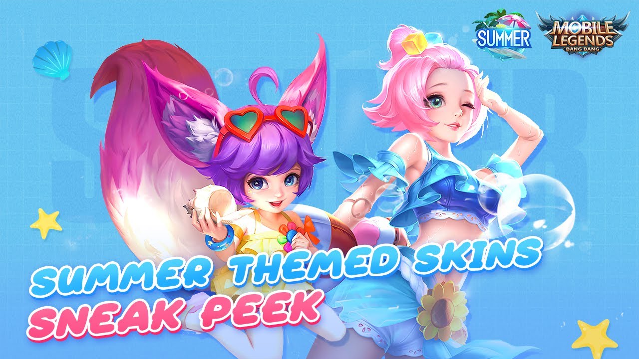 NaNa & Angela New Skin |Summer Themed Skins Trailer | Mobile Legends: Bang Bang
