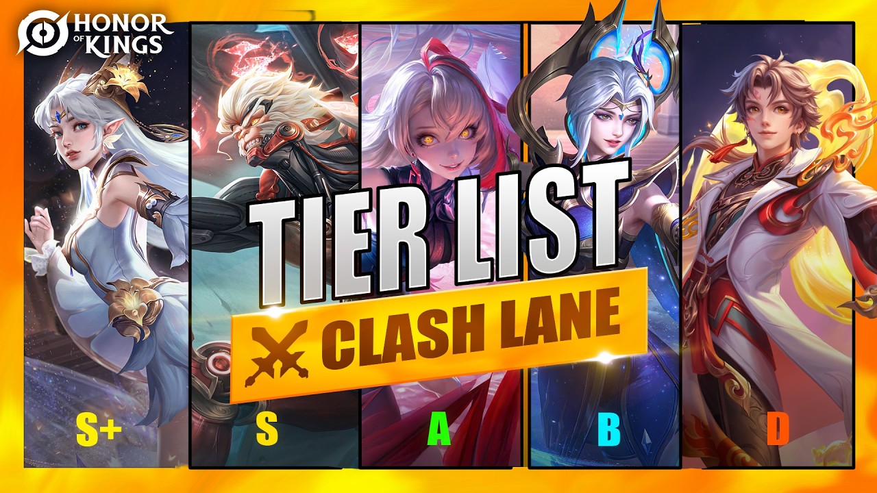 Best Clash Lane Heroes in Honor of Kings Season 12 (Tier List Breakdown)