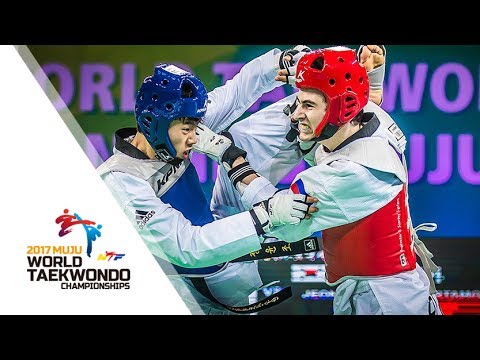 2017 World Taekwondo Championships MUJU _ Final match (Men -58kg) backdrop