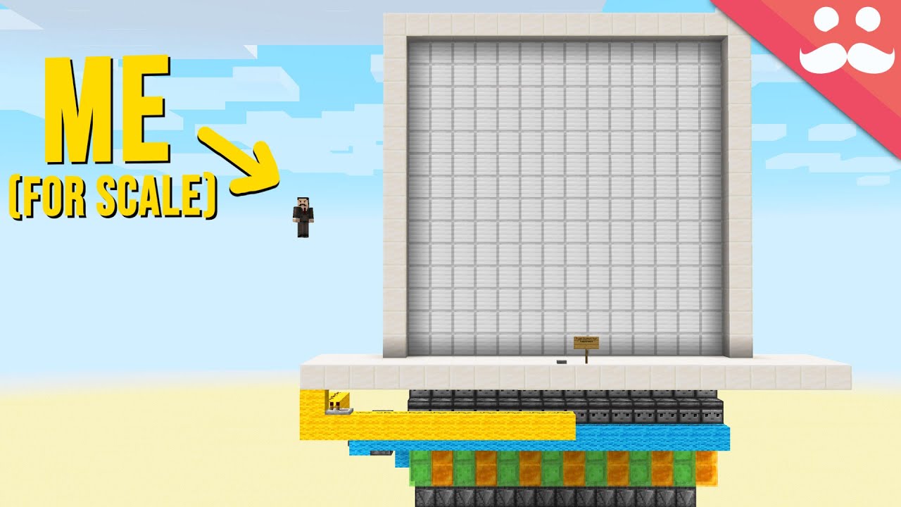 Honey Block Piston Doors are Crazy