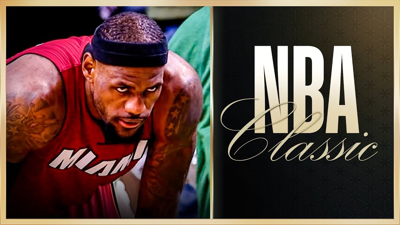 LeBron James Forces Game 7 With MASTERFUL 45-PT Performance | NBA Classic Games background