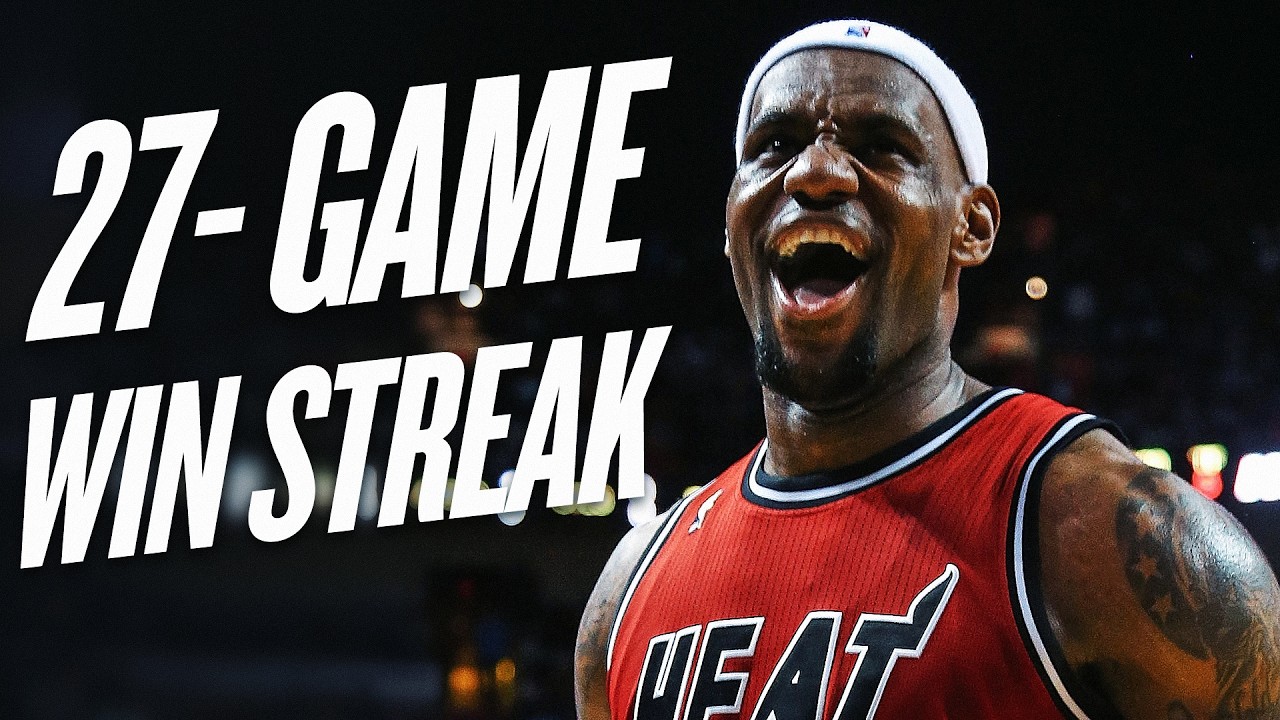 When The Miami Heat Went On An UNREAL 27-Game Win Streak ๐ฅ background