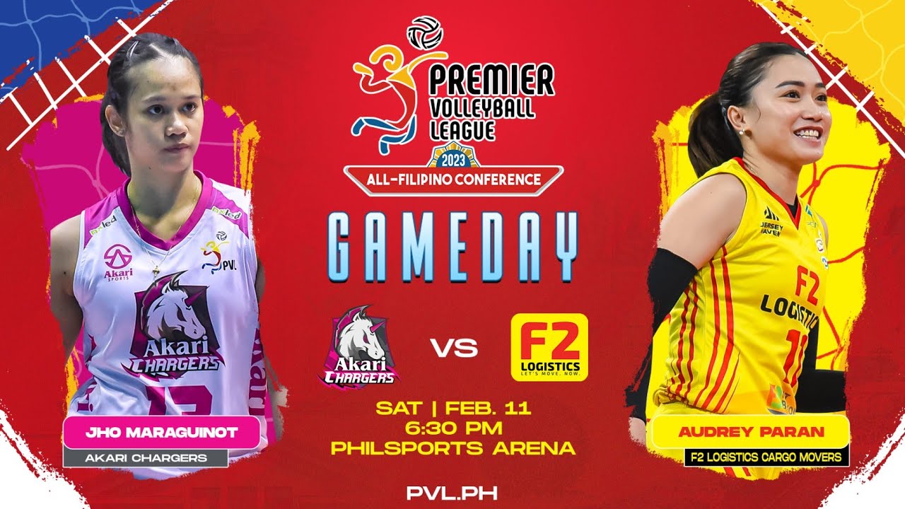 AKARI vs. F2 LOGISTICS - Full Match | Preliminaries | 2023 PVL All-Filipino Conference