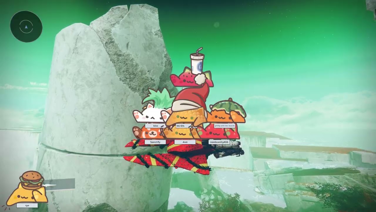 Bongo Cat Around Cistern (Destiny 2) background
