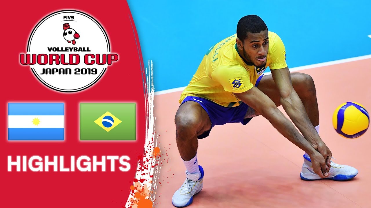 ARGENTINA vs. BRAZIL - Highlights | Men's Volleyball World Cup 2019