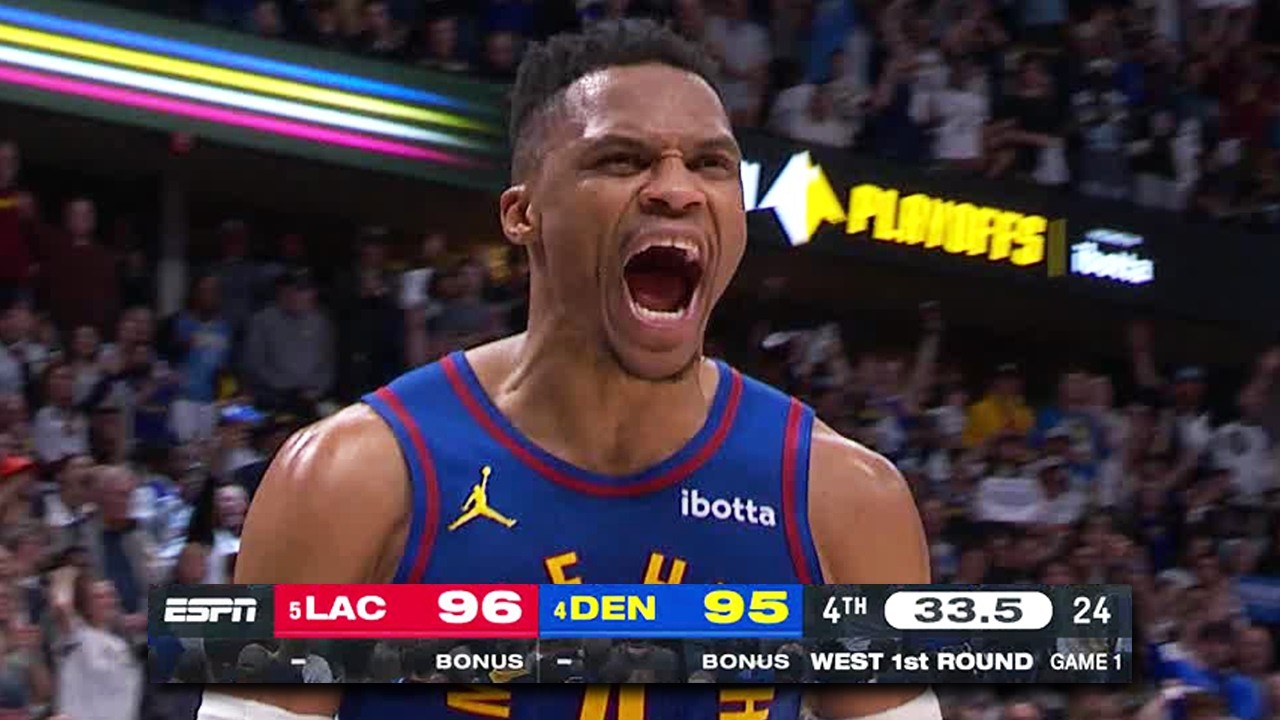 WILD OT ENDING! Nuggets vs Clippers Game 1 👀 | April 19, 2025 background
