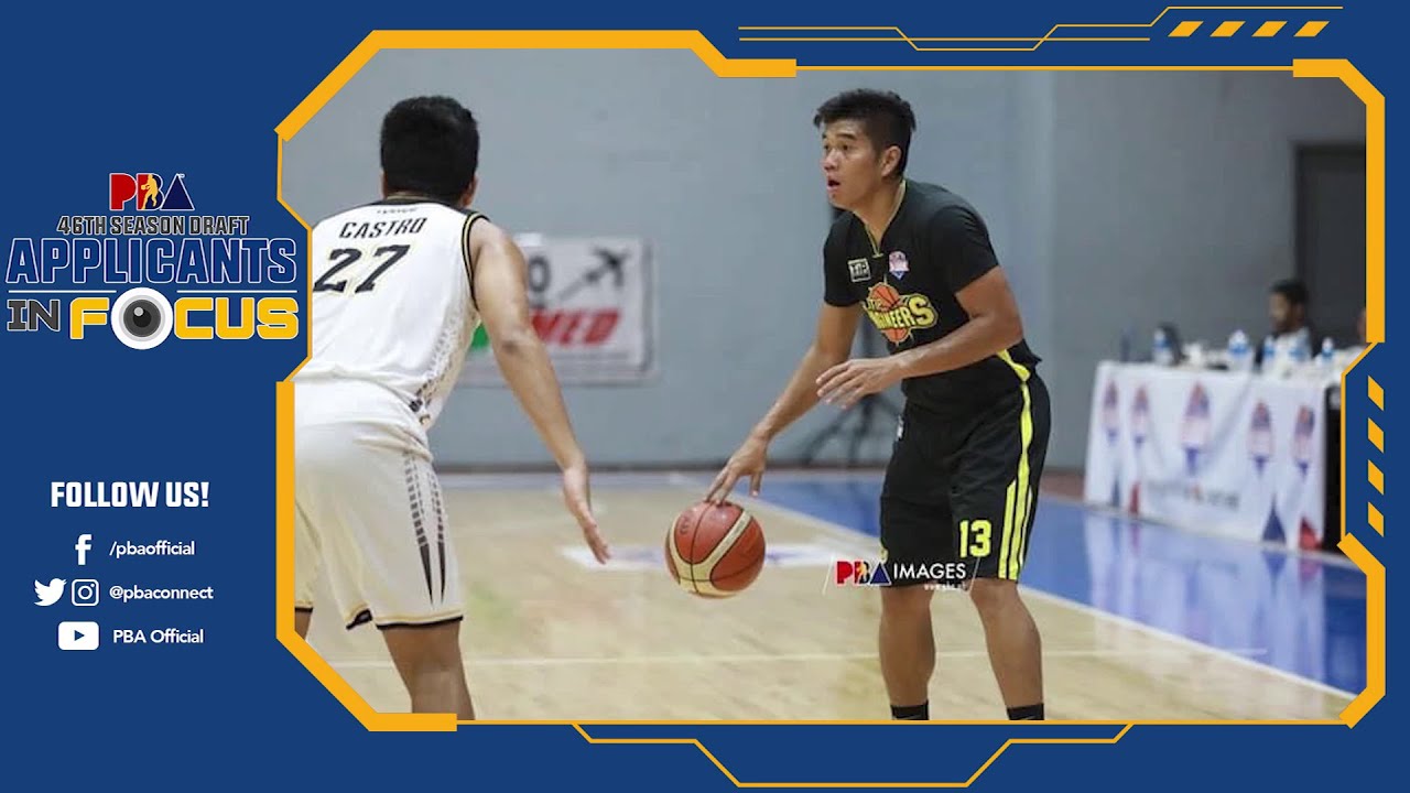 PBA Rookie Draft Applicants 2021: Terrence Tumalip