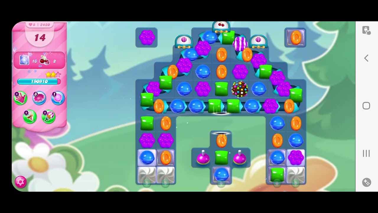 "@" Candy Crush Saga Level 2430 #candycrushsaga background