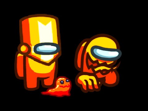 Among Us Hide n Seek I tried to pet the Impostor - Gameplay #1026 - pro Seeker / Hider impostor background