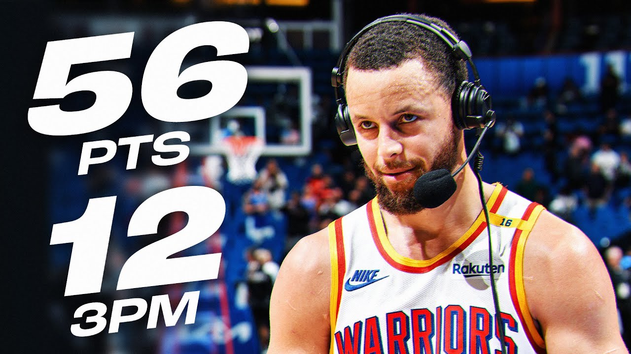 Steph Curry IGNITES For 56 PTS In Orlando | February 27, 2025 background