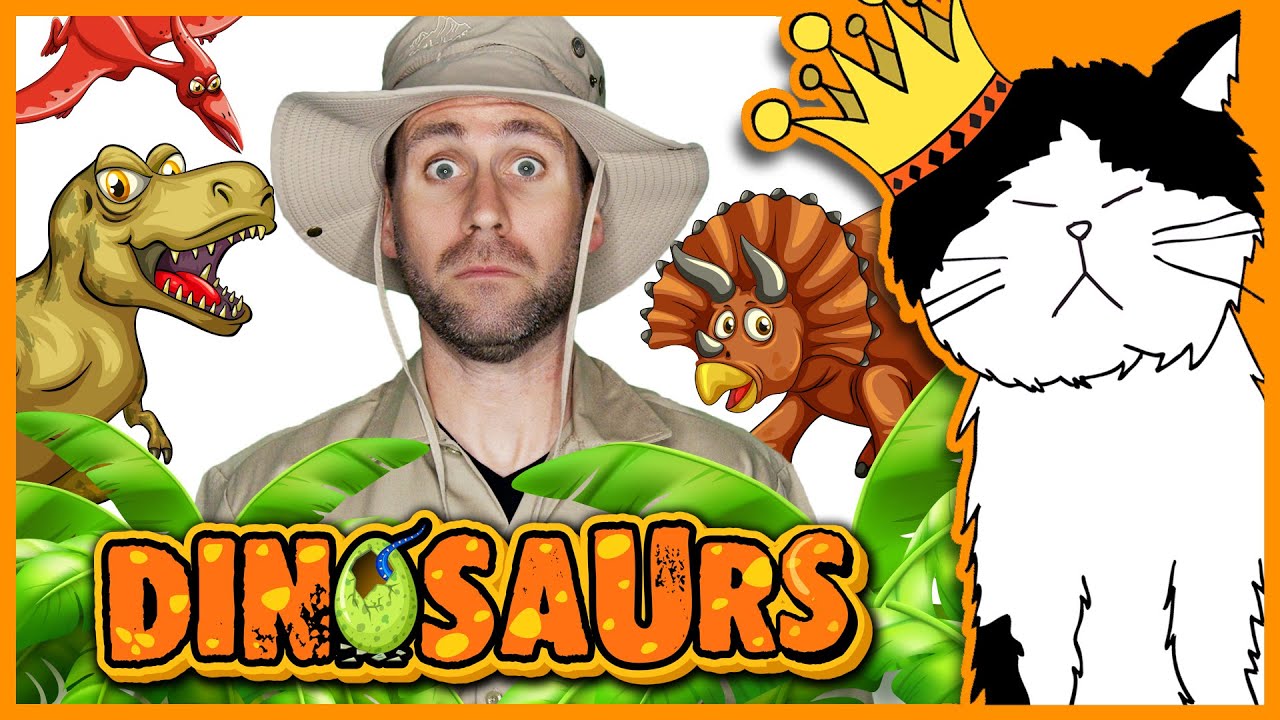🦖 The Dinosaur Song: Go on a Prehistoric Adventure with Mooseclumps! background