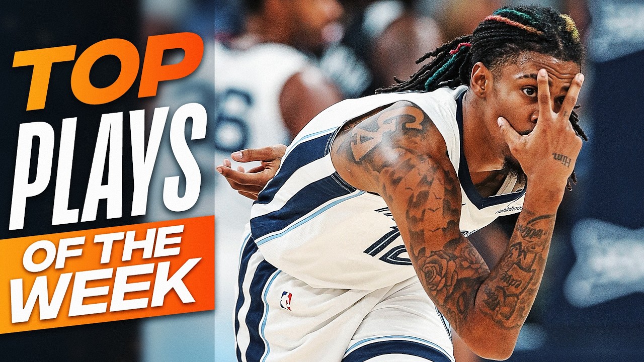 NBA's Top Plays of Week 6 | 2024-25 Season background
