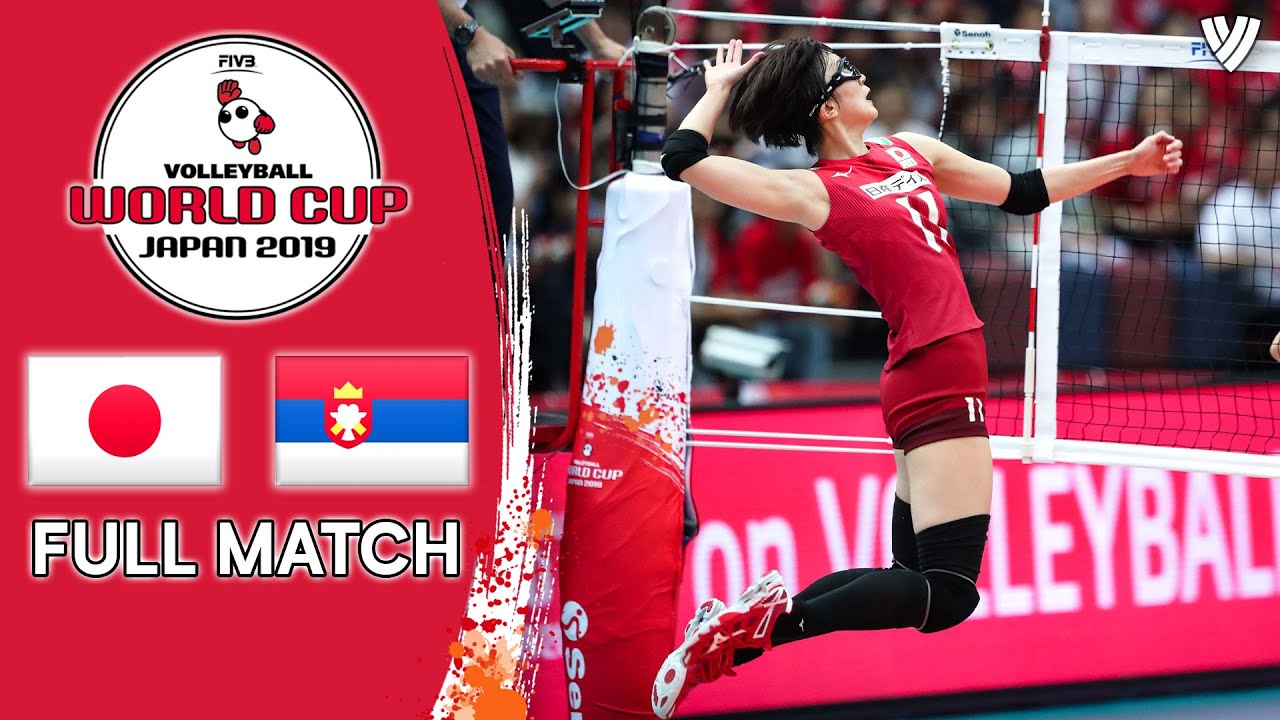 Japan đ Serbia - Full Match | Womenâs Volleyball World Cup 2019 background