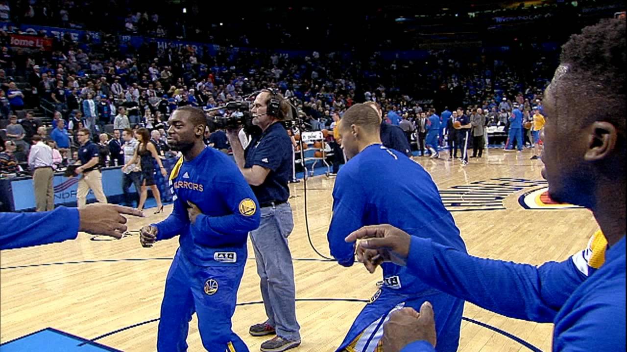 LeBron, Melo, and Dwight lead the NBA dance team background