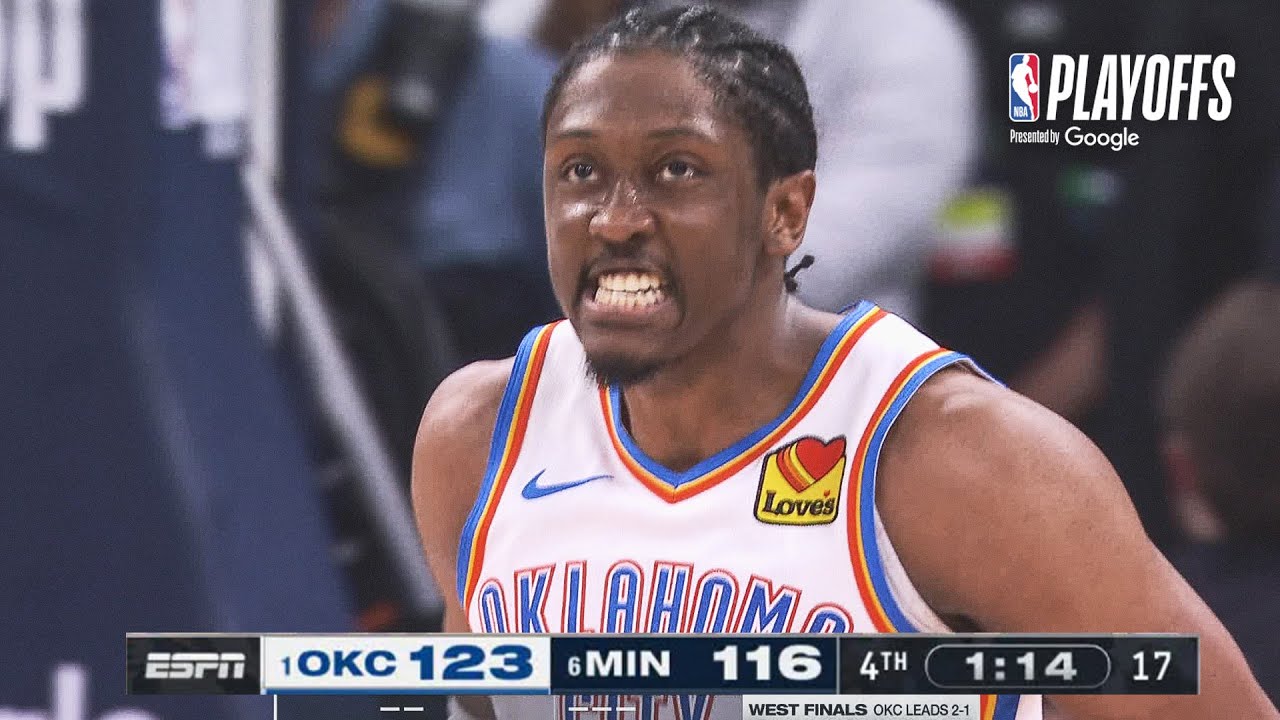Final 2:24 WILD ENDING Timberwolves vs Thunder | May 26, 2025 background