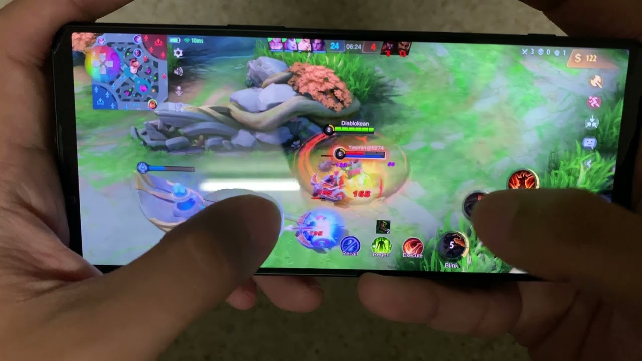 Sony Xperia 1 V Mobile Legends gameplay: Destroy your competition! background
