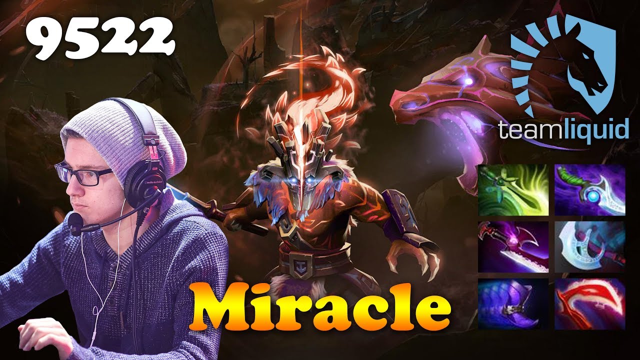 Miracle Juggernaut | 9522 MMR Dota 2 background