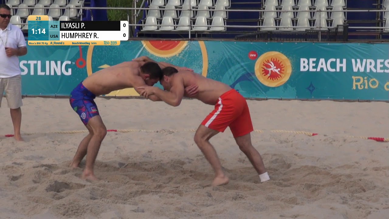 Round 2 Men's BW - 70 kg: P. ILYASLI (AZE) v. R. HUMPHREY (USA)