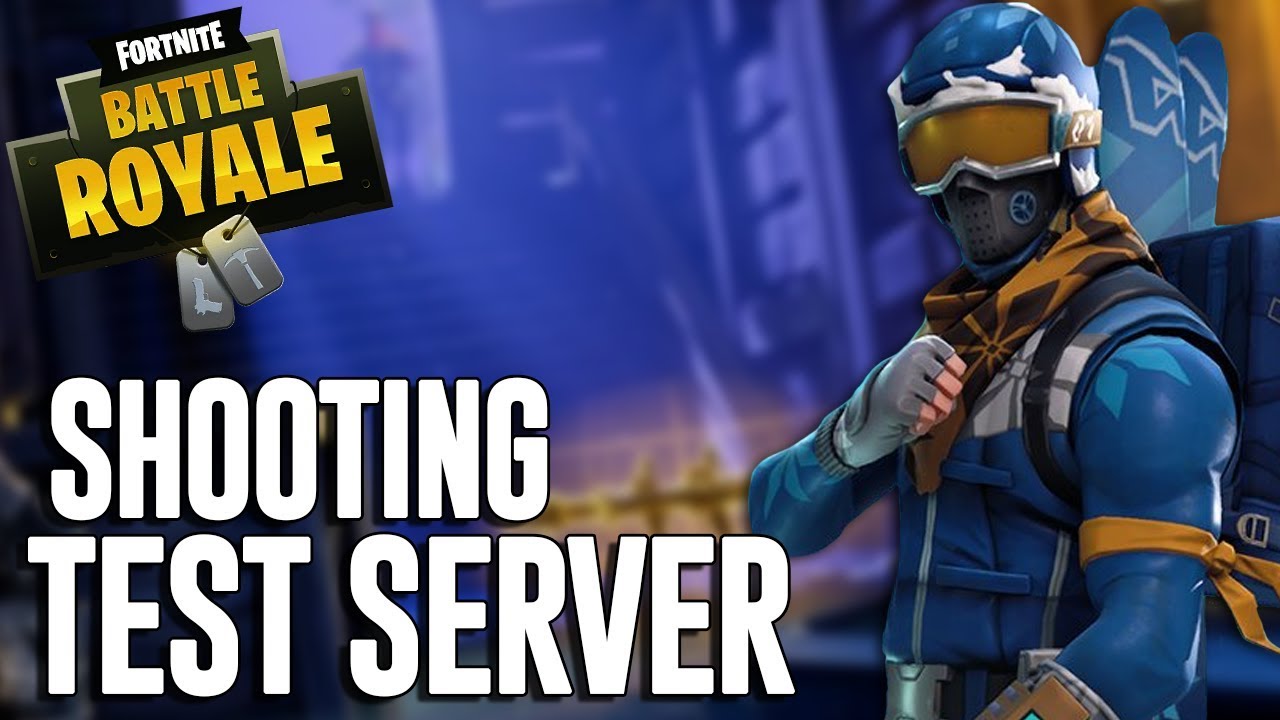 Fortnite Shooting Test Server - Fortnite Battle Royale Gameplay - Ninja