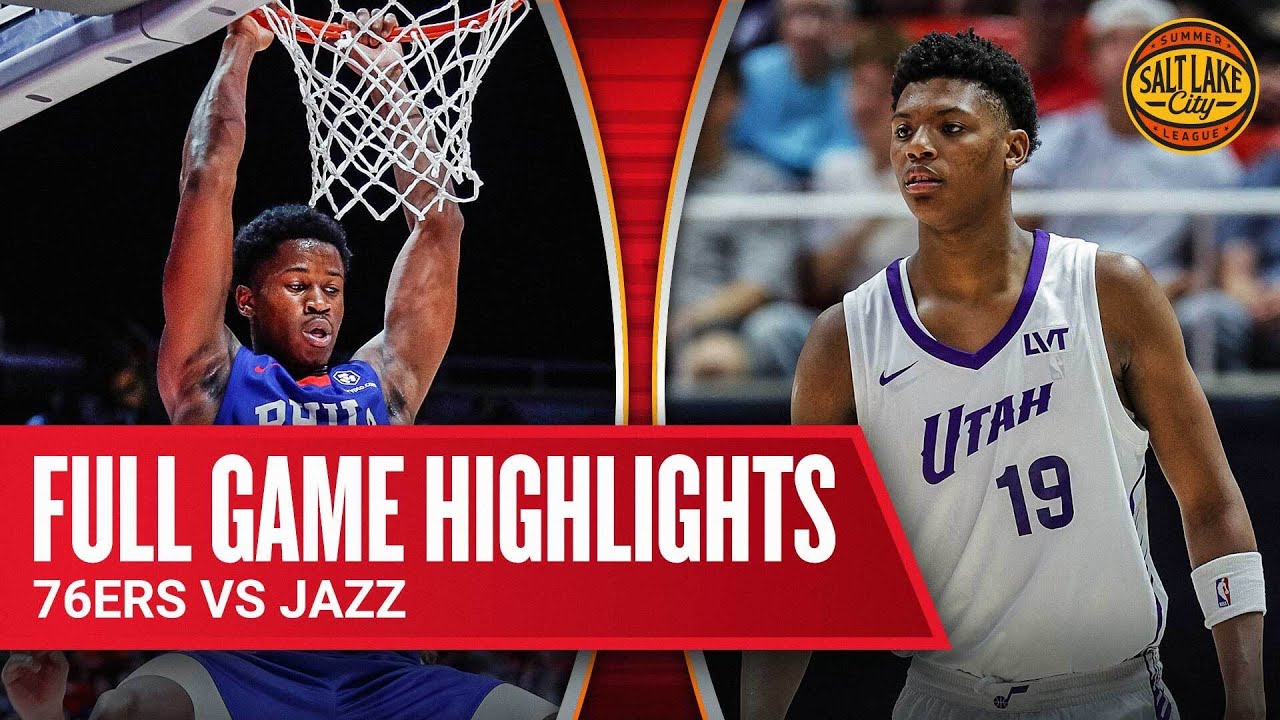 76ERS vs JAZZ | SALT LAKE CITY SUMMER LEAGUE | FULL GAME HIGHLIGHTS | July 5, 2025