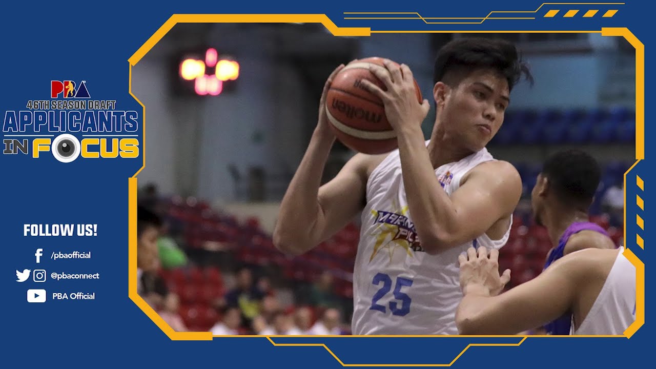 PBA Rookie Draft Applicants 2021: Leo Santillan