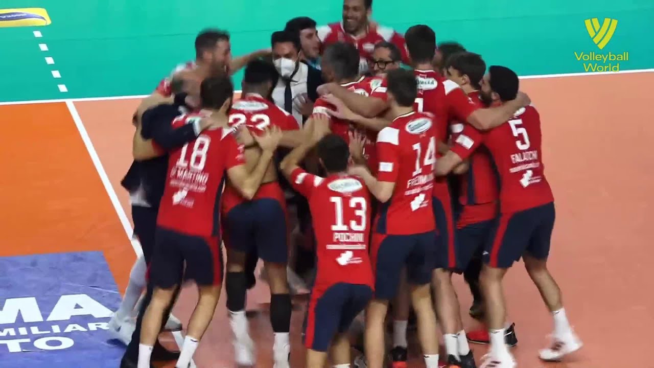Gioiella Prisma Taranto vs. Leo Shoes PerkinElmer Modena - FIVB - Super Liga - Match Highlights background