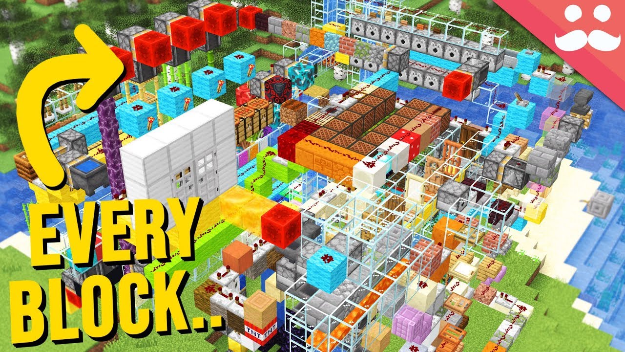 I Made a Machine with EVERY BLOCK in Minecraft