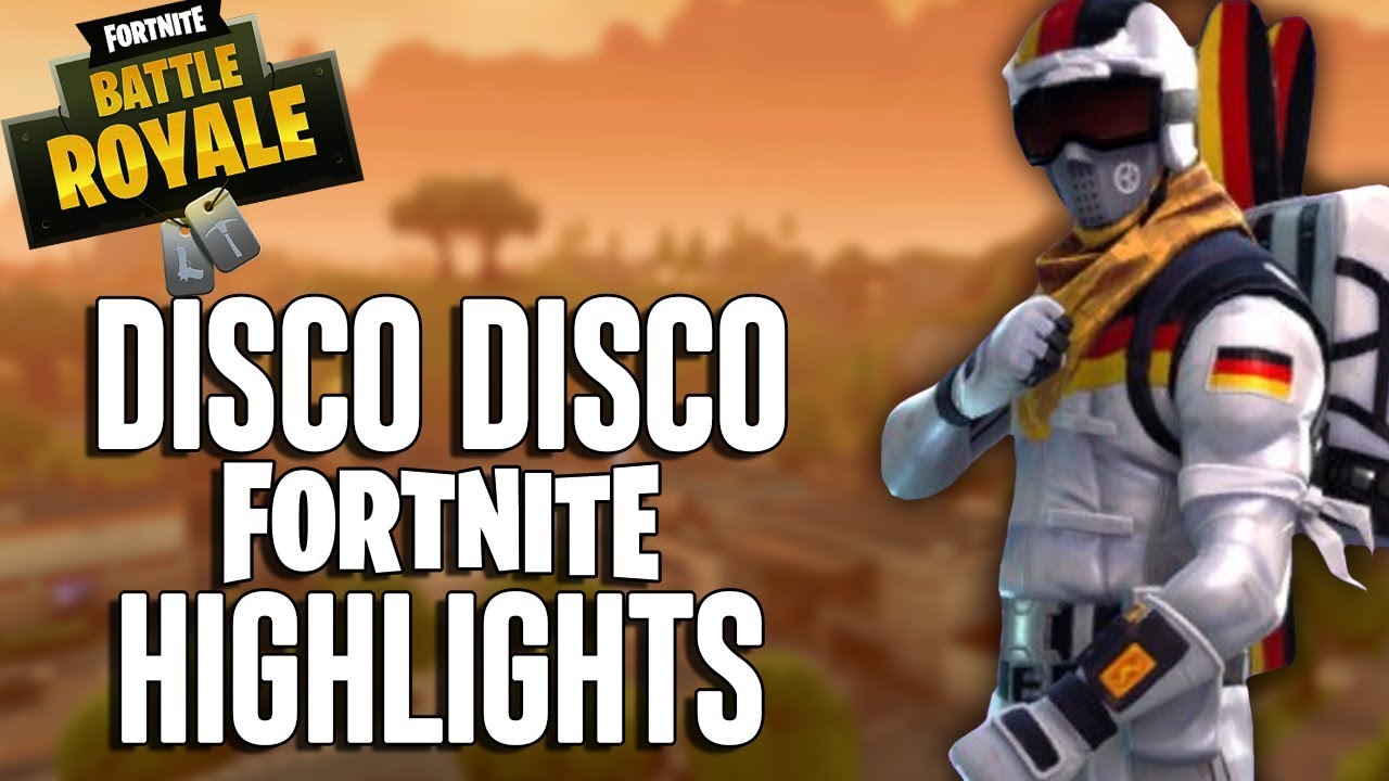 Disco Disco!! Fortnite Highlights! Ninja background