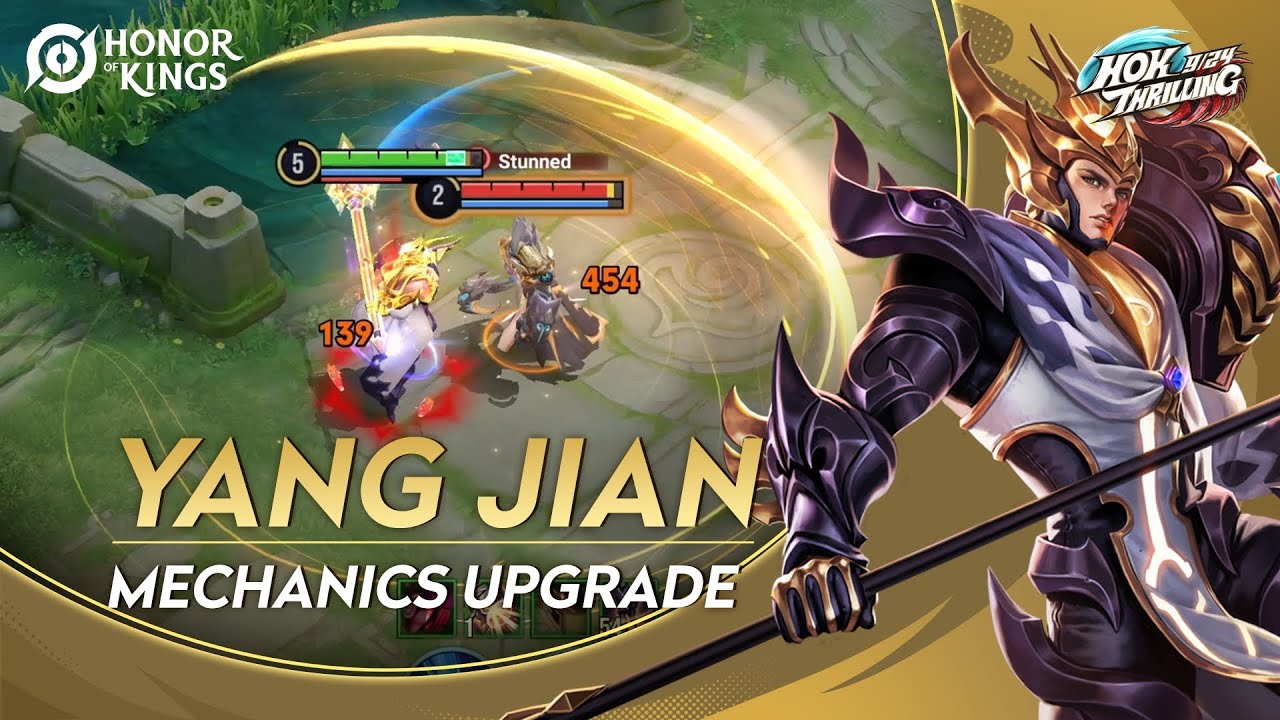 Yang Jian | Mechanics Upgrade | Honor of Kings background