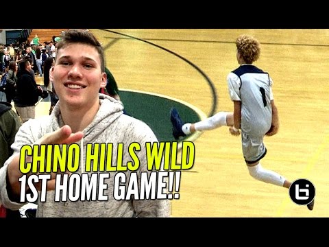 Chino Hills WILD OUT in First Home Game w/ JesserTheLazer & Kris London Watching!! FULL Highlights! background