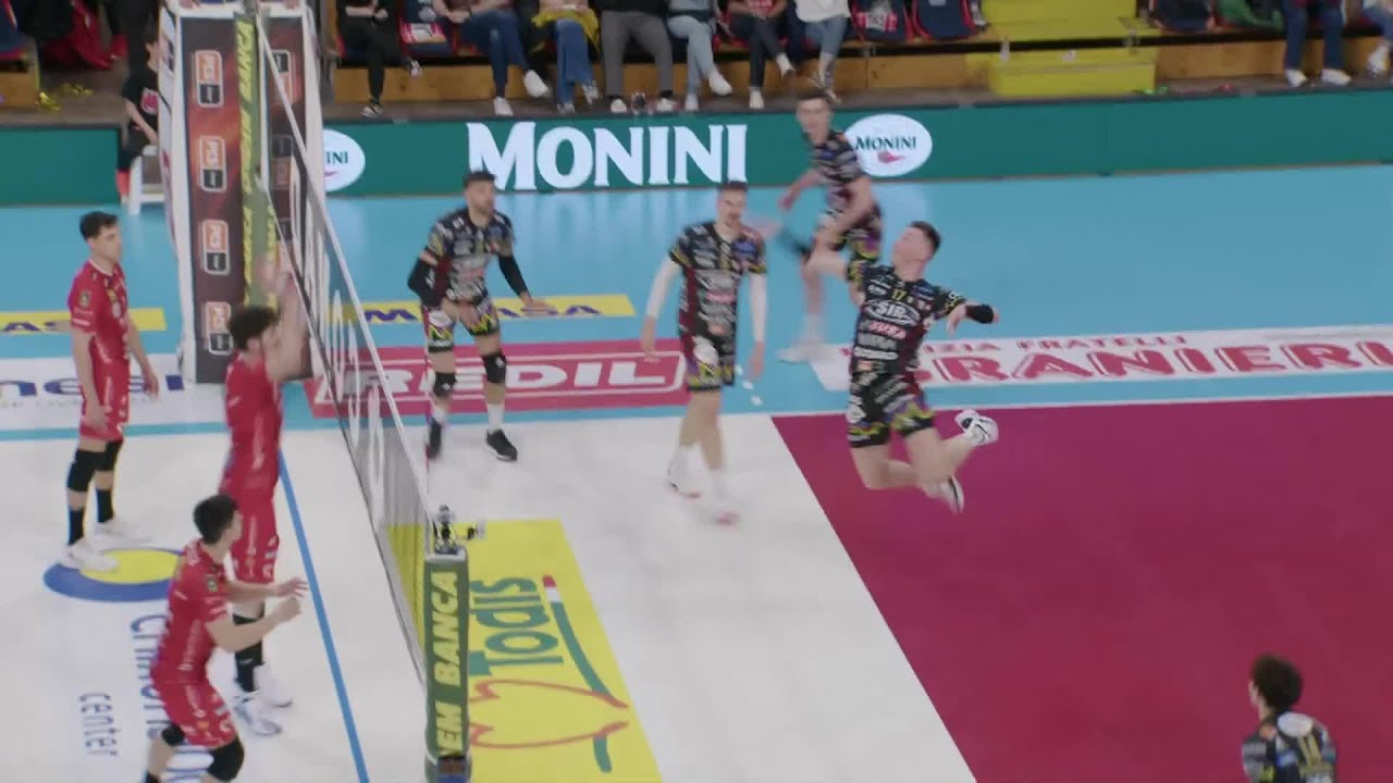 Sir Susa Vim Perugia vs. Cucine Lube Civitanova - Superlega Credem Banca VBTV Match Highlights