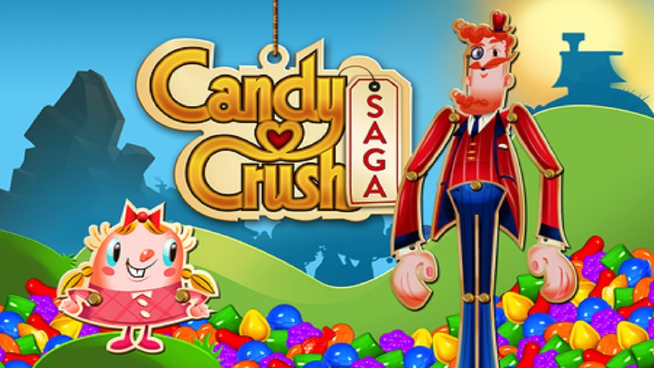 Candy Crush Saga Gameplay background