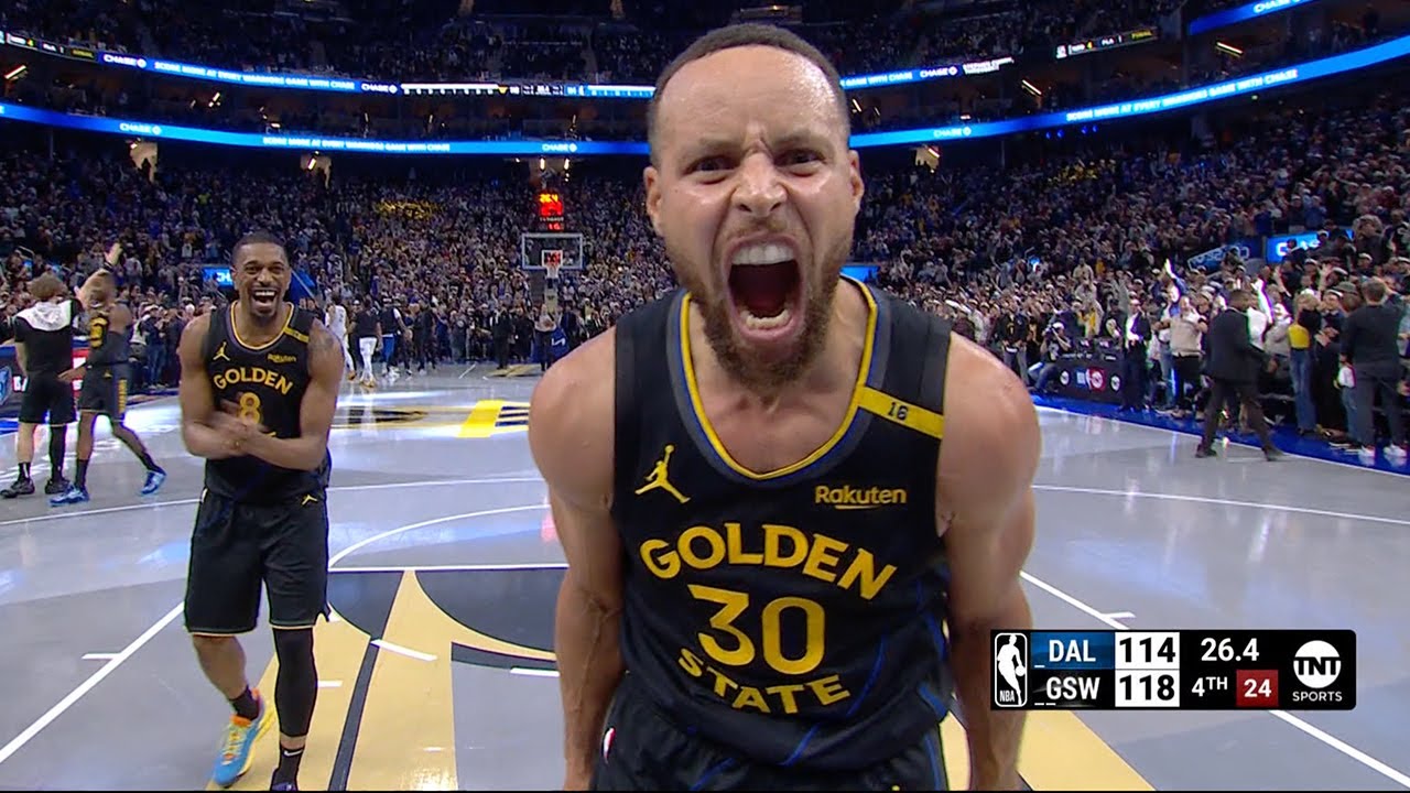 Final 5:25 MUST-SEE ENDING Mavericks vs Warriors 🏆| November 12, 2024 background