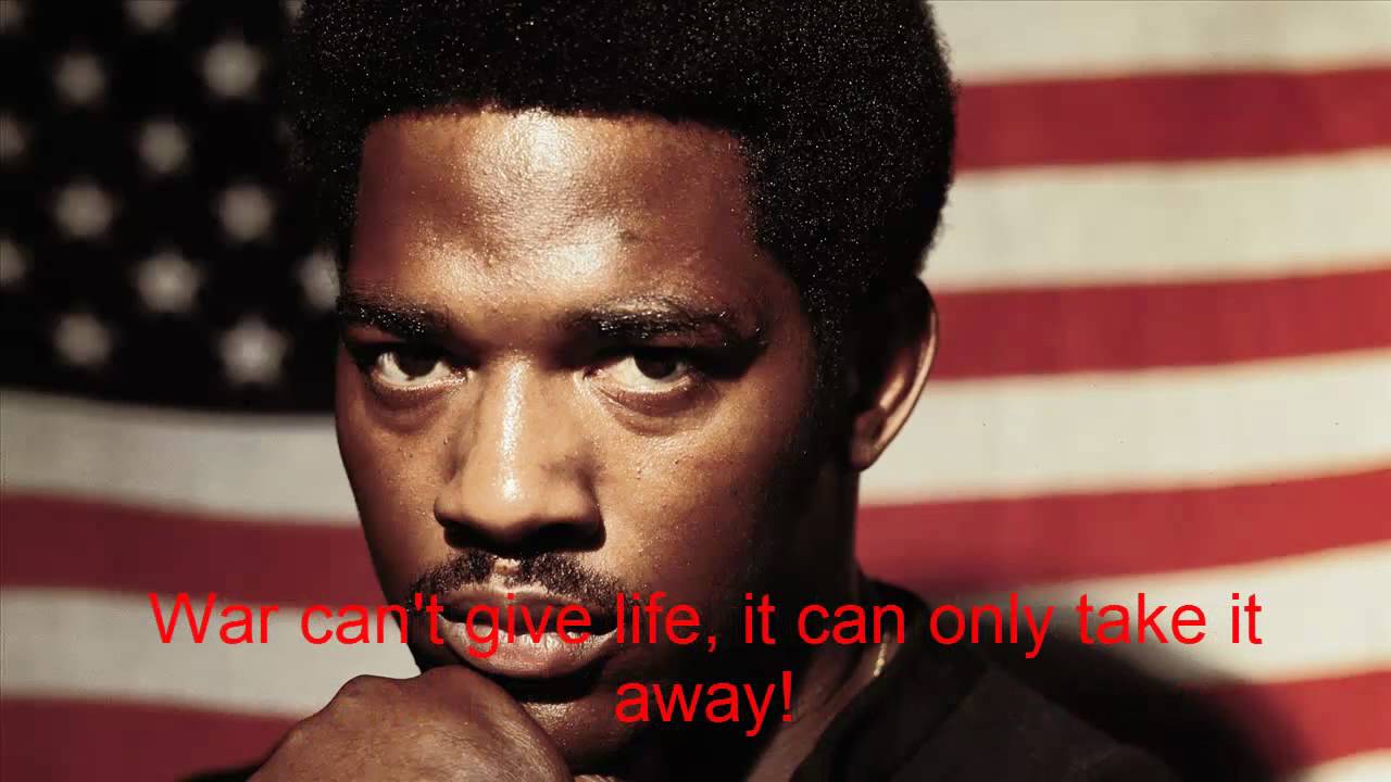 Edwin Starr - War (What is it good for) + Lycris HQ!! background