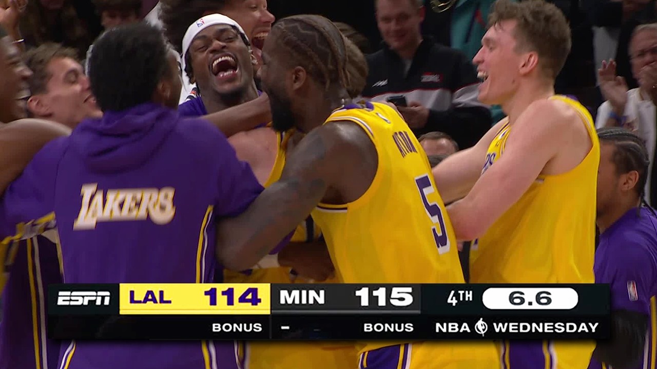 Final 4:29 MUST-SEE ENDING Timberwolves vs Lakers ЁЯдп | October 29, 2025 background