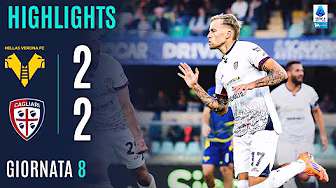VERONA-CAGLIARI 2-2 | HIGHLIGHTS | 8ª GIORNATA | SERIE A ENILIVE 2025/26 background