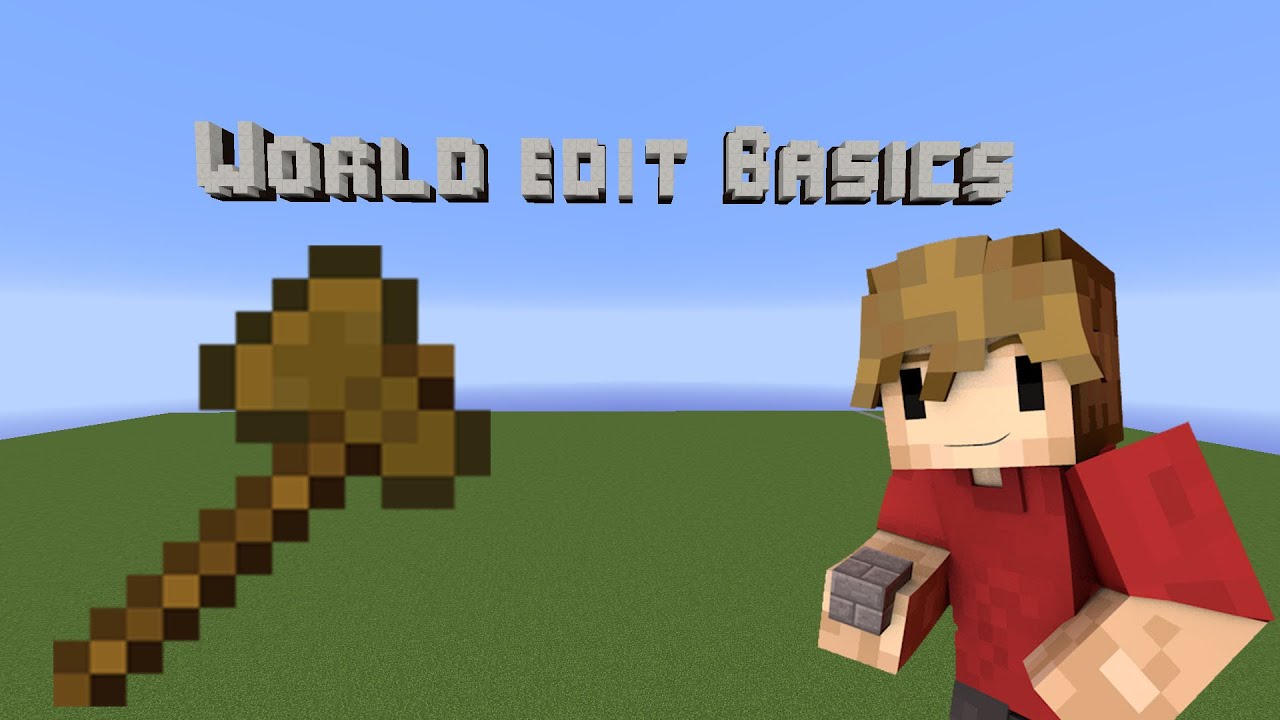 Minecraft Building Tutorial: World Edit Basics! background