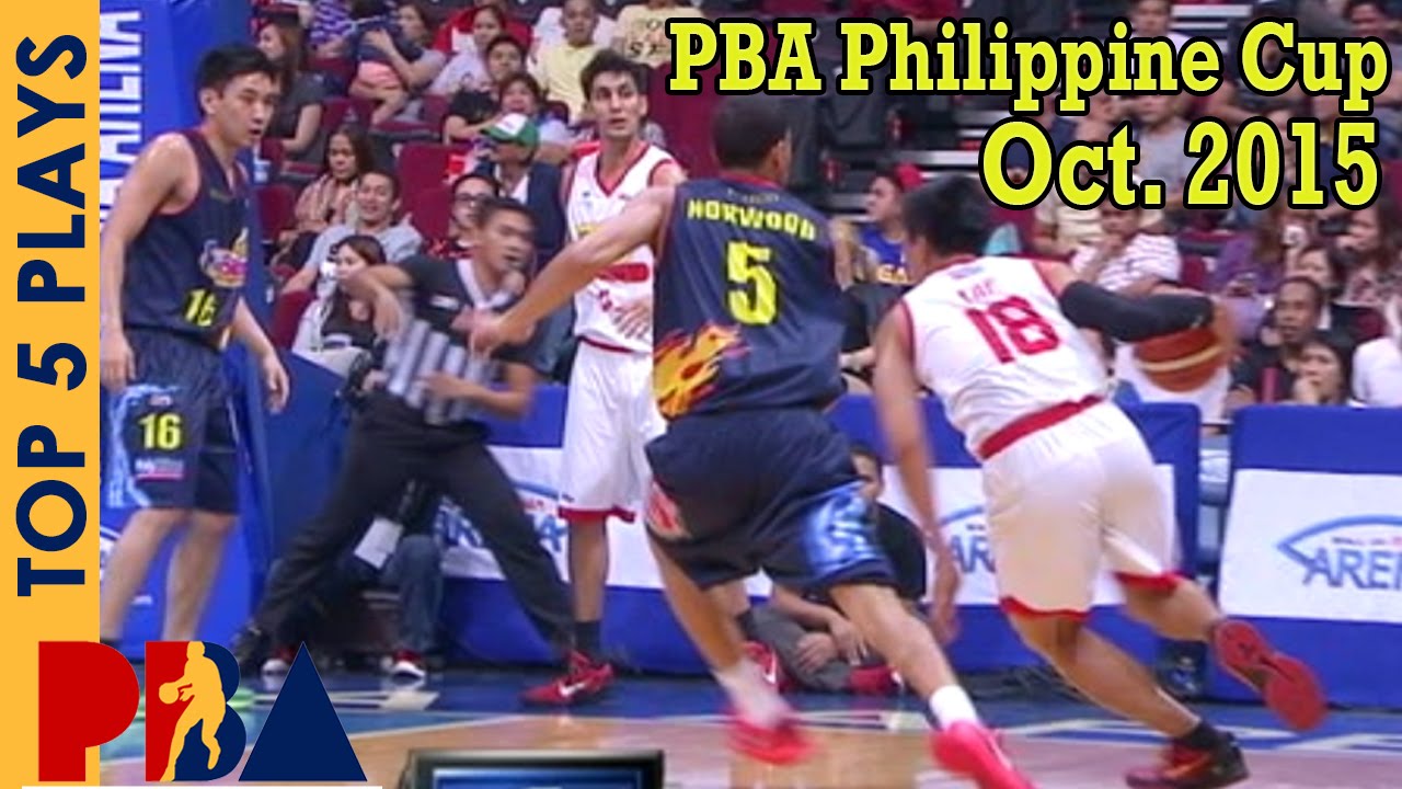 Top 5 Plays: Oct. 2015 | PBA Philippine Cup Elimination Round background