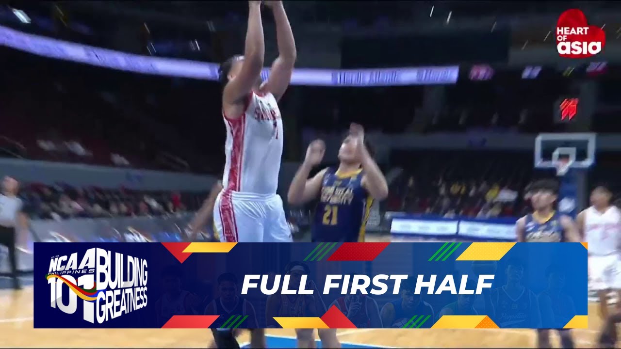 FULL FIRST HALF - San Beda Red Lions vs. JRU Heavy Bombers | NCAA Season 101