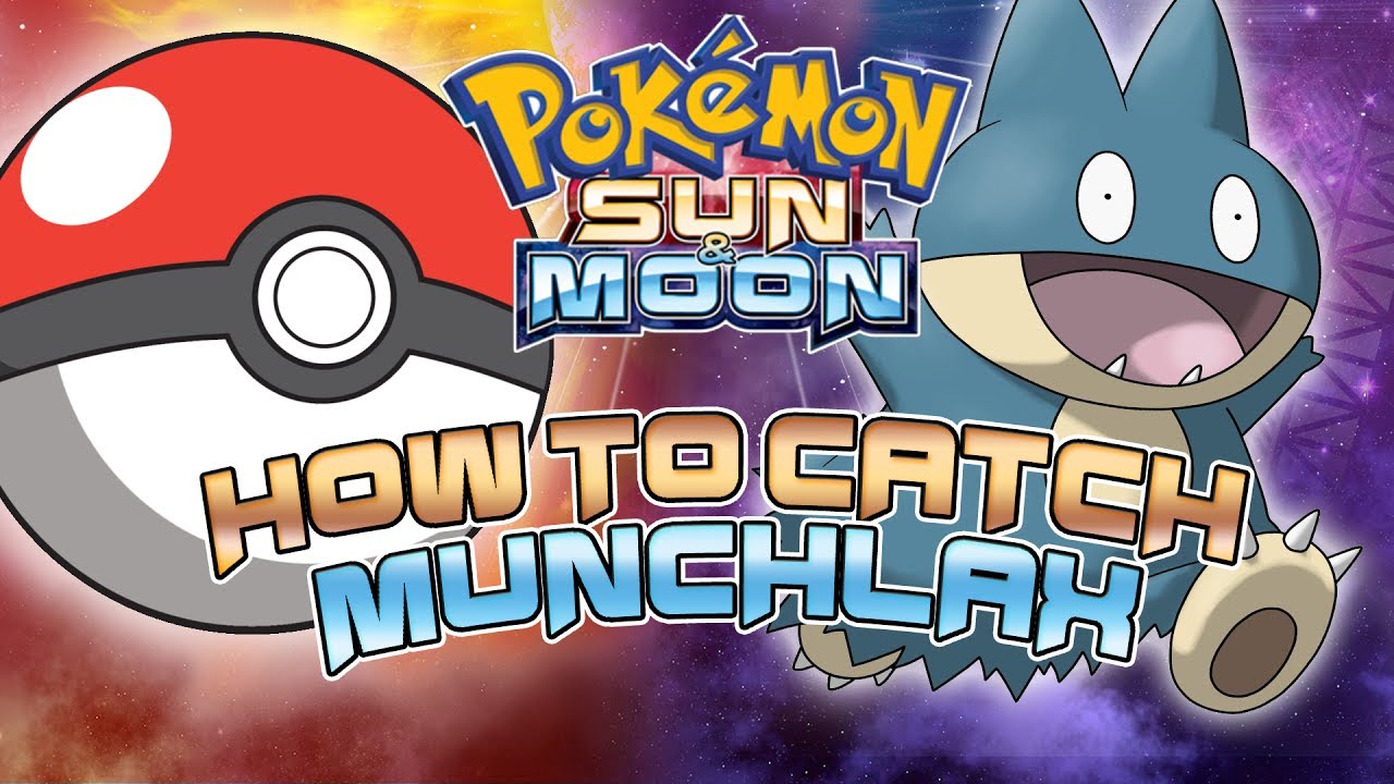 Pokemon Sun and Moon - How To Catch Munchlax (Early) (First Island) background