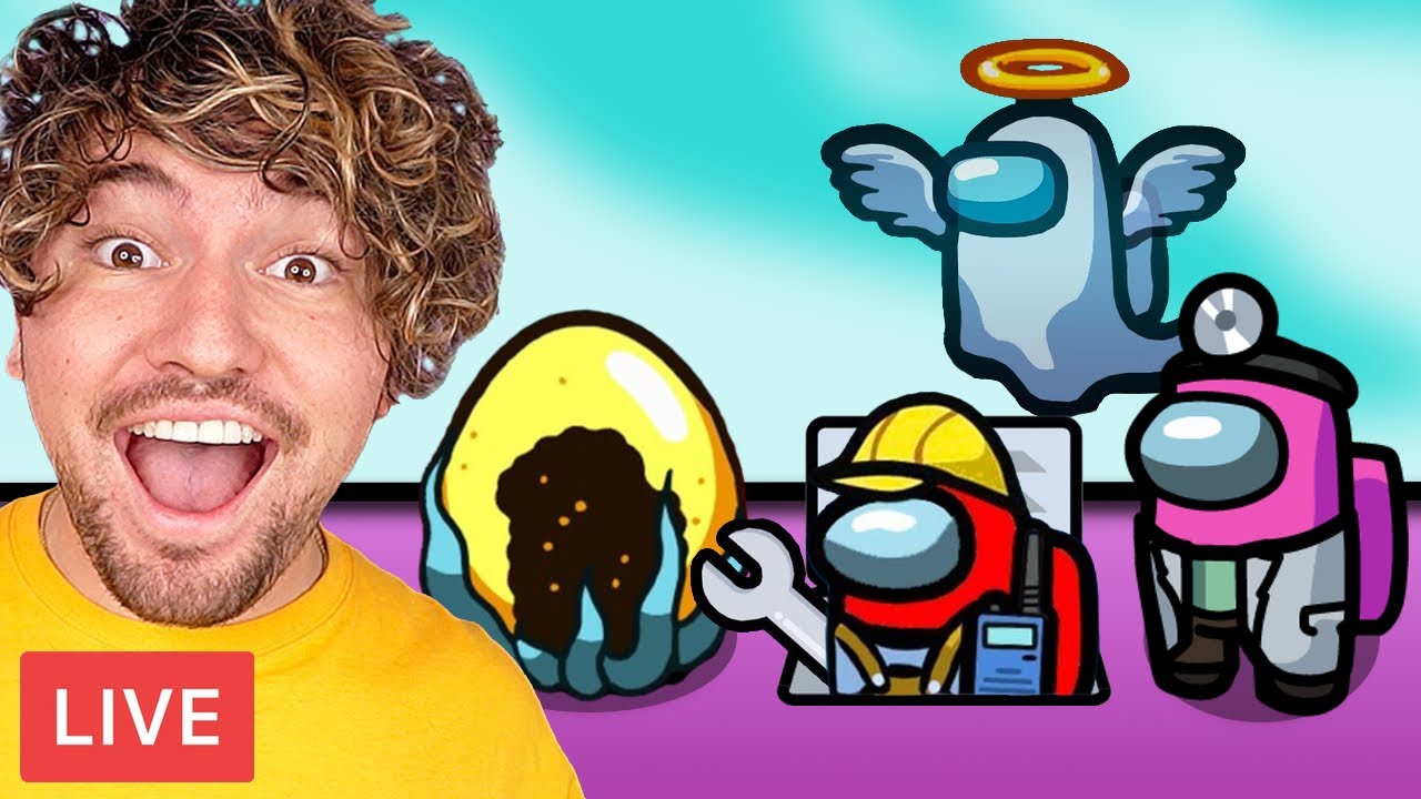 Jc Caylen plays the BRAND NEW AMONG US UPDATE! *FULL STREAM* background