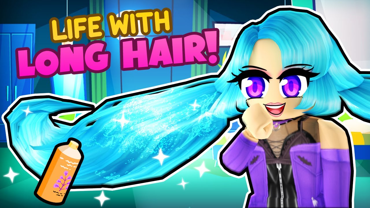 Roblox But We Have The LONGEST HAIR! background