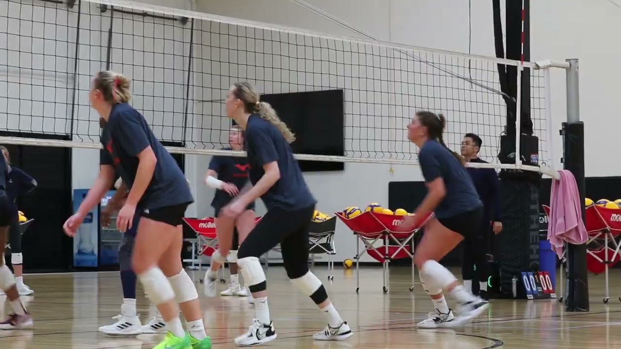 2023 Women's College Spring Training Camp Highlights 2 | USA Volleyball