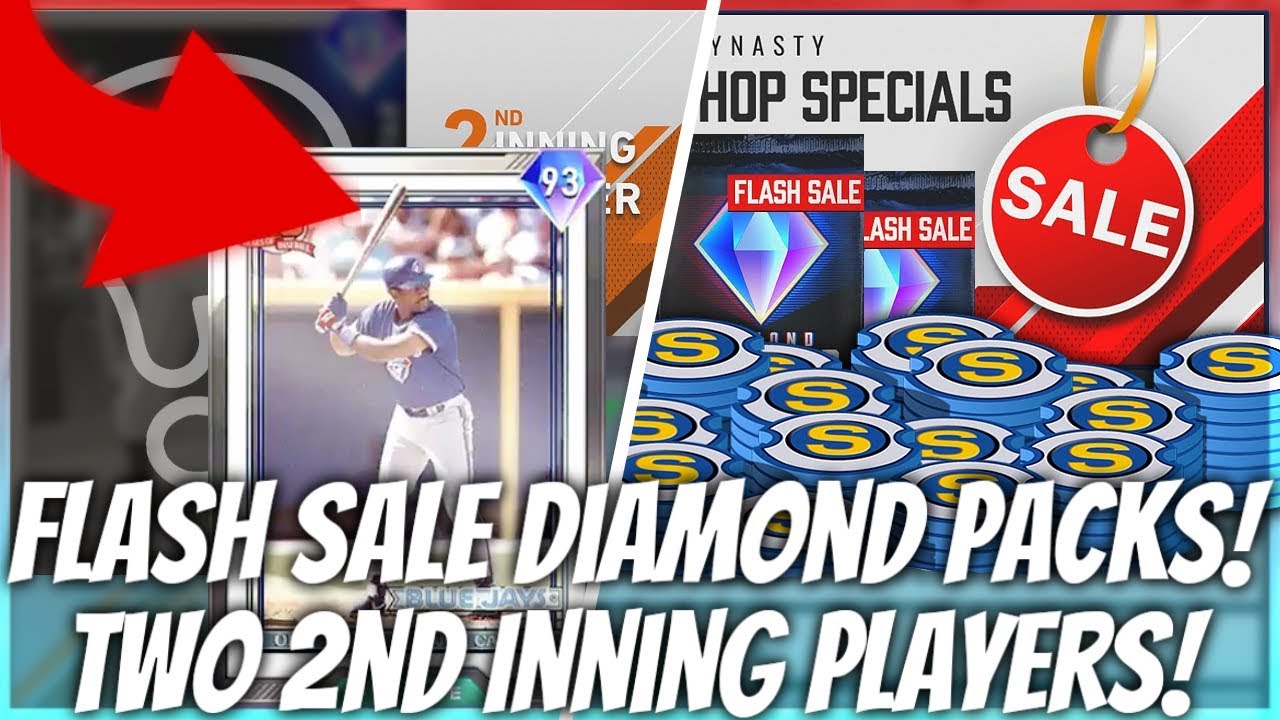 Flash Sale Diamond Packs! Make BIG Stubs! 2nd Inning Program Bosses! MLB The Show 20 Diamond Dynasty background