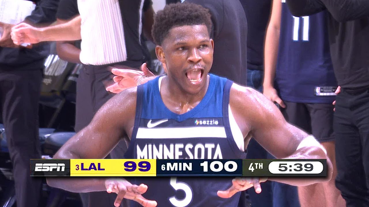 Final 5:39 CRAZY ENDING! Timberwolves vs Lakers Game 4 π | April 27, 2025 background