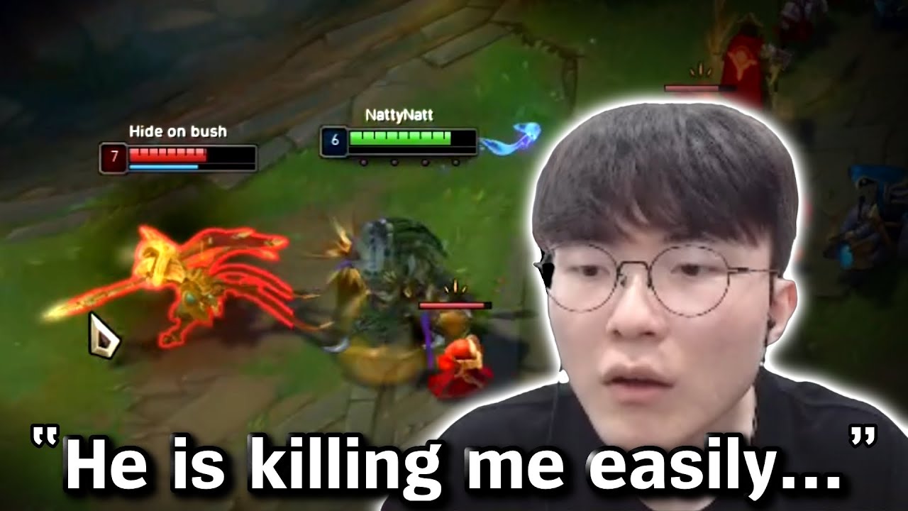 Fakers first experience versus NattyNatt Rengar